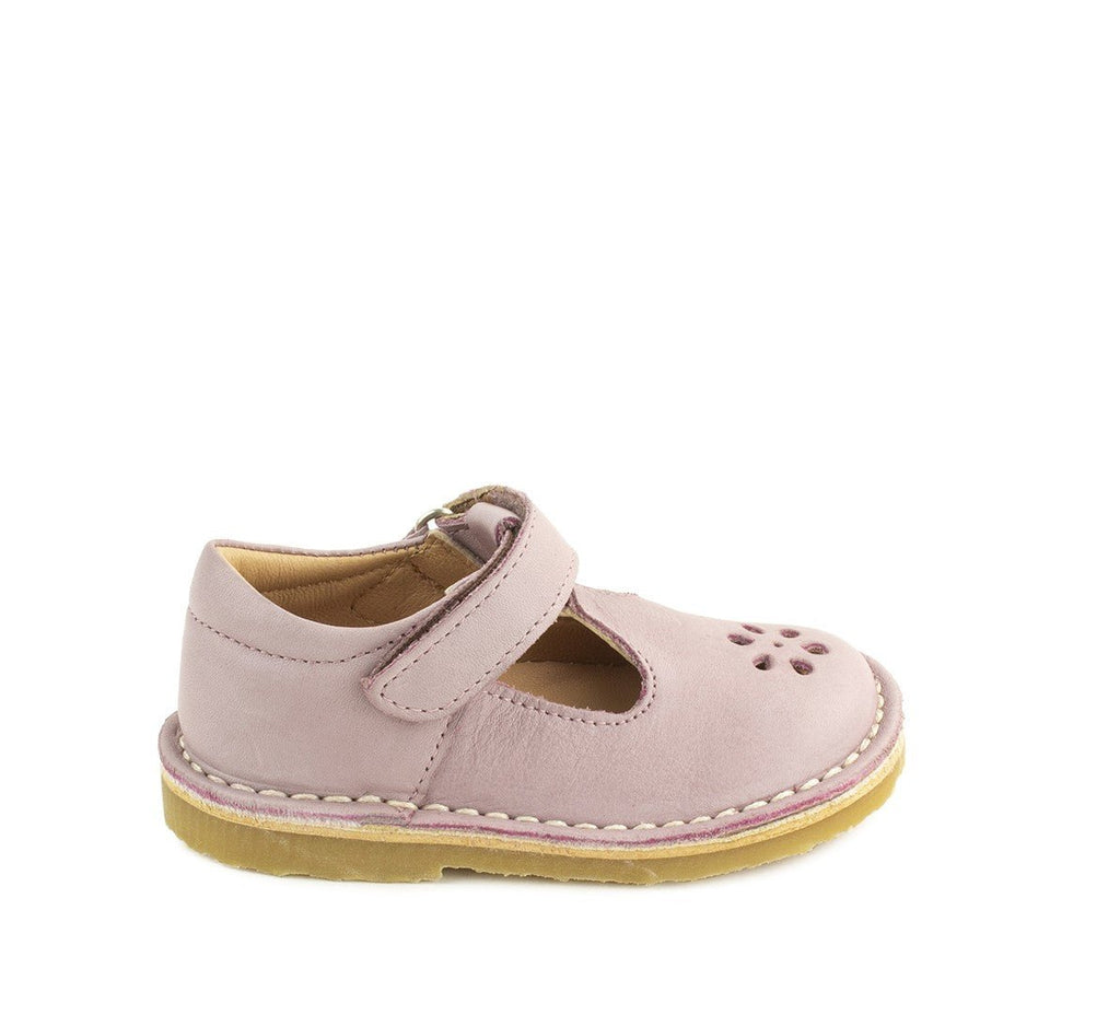 Petasil: Ciara 2 Velcro Shoes - Old Rose Savana - Acorn & Pip_Petasil