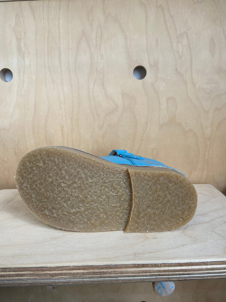 Petasil: Susy T - Bar Velcro Shoes - Maui Blue Roma - Acorn & Pip_Petasil