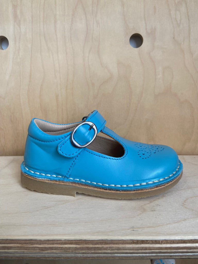 Petasil: Susy T - Bar Velcro Shoes - Maui Blue Roma - Acorn & Pip_Petasil