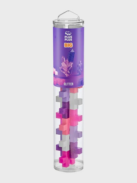 Plus Plus: BIG Glitter - Acorn & Pip_Plus Plus