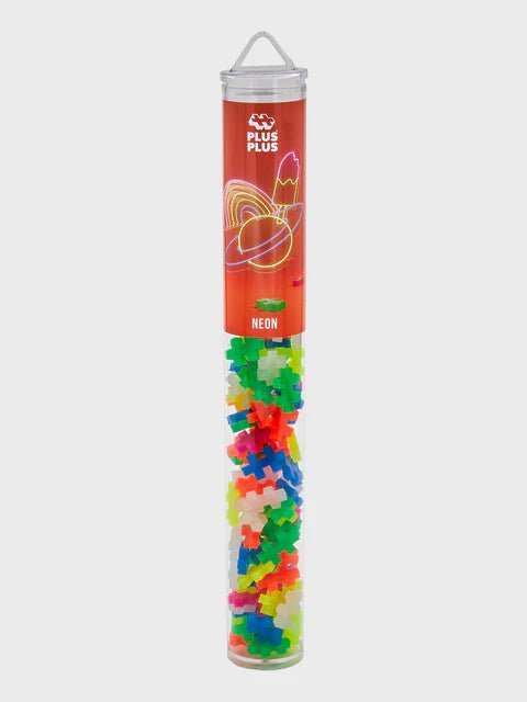 Plus Plus: Neon Colormix - 100 pcs - Acorn & Pip_Plus Plus
