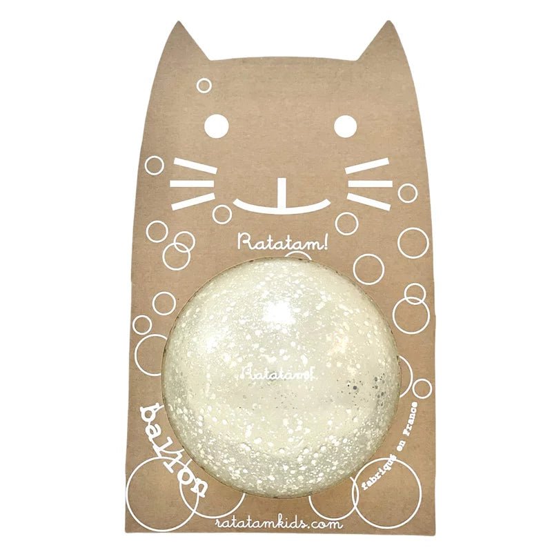 Ratatam: Cat Silver Ball (15cm) - Acorn & Pip_Ratatam Kids