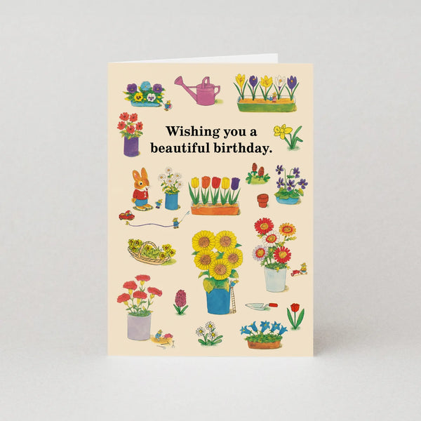 Studio Boketto Richard Scarry Beautiful Birthday Greeting Card