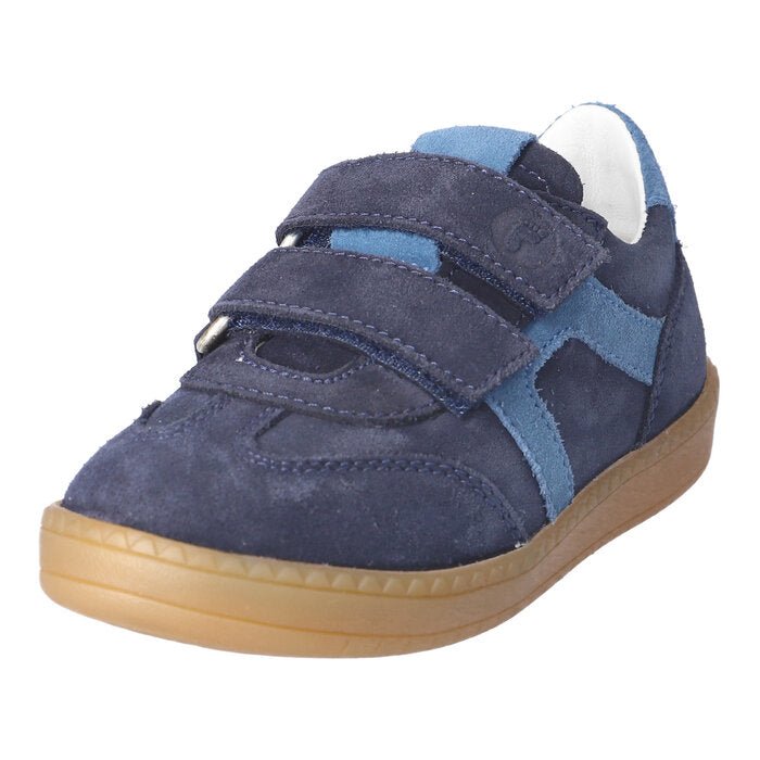 Ricosta: Milan Velcro Trainers - Nautic Blue - Acorn & Pip_Ricosta