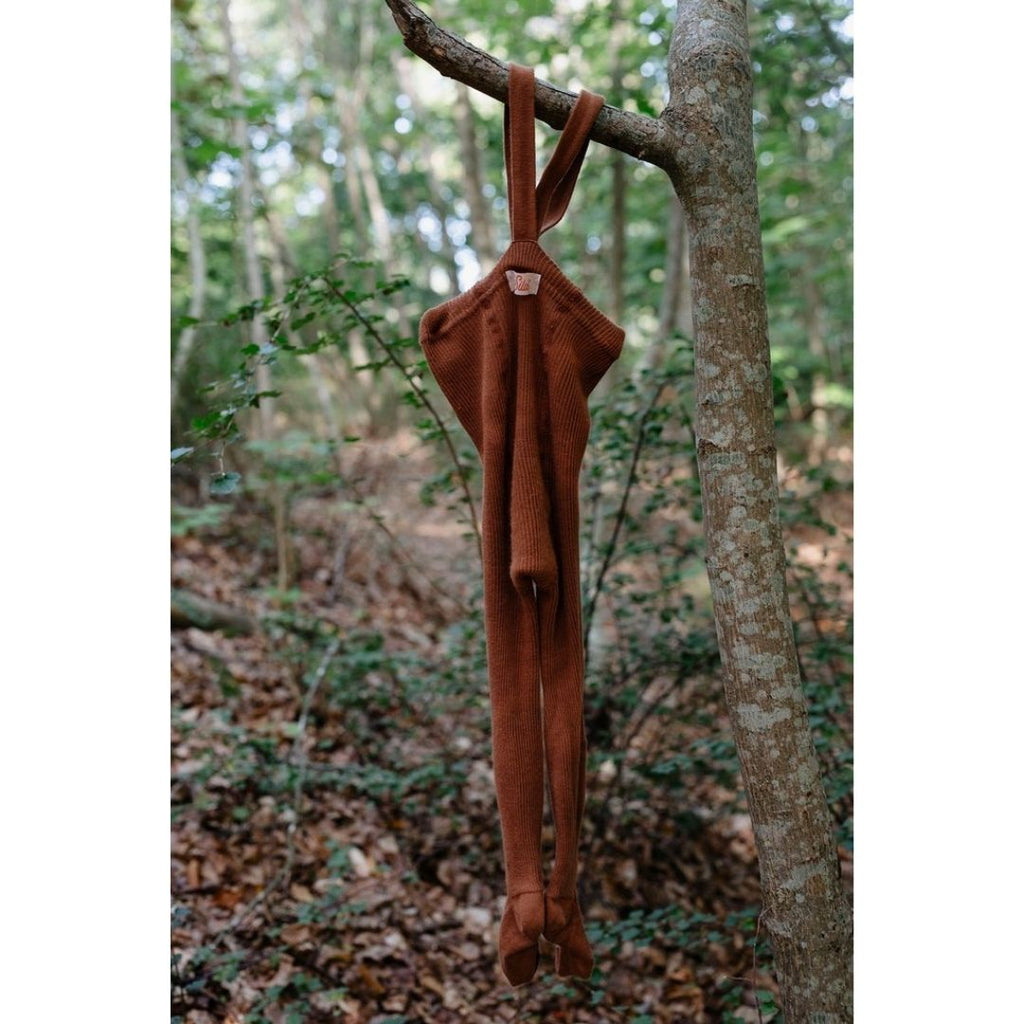 Silly Silas: Footed Tights - Cinnamon - Acorn & Pip_Silly Silas