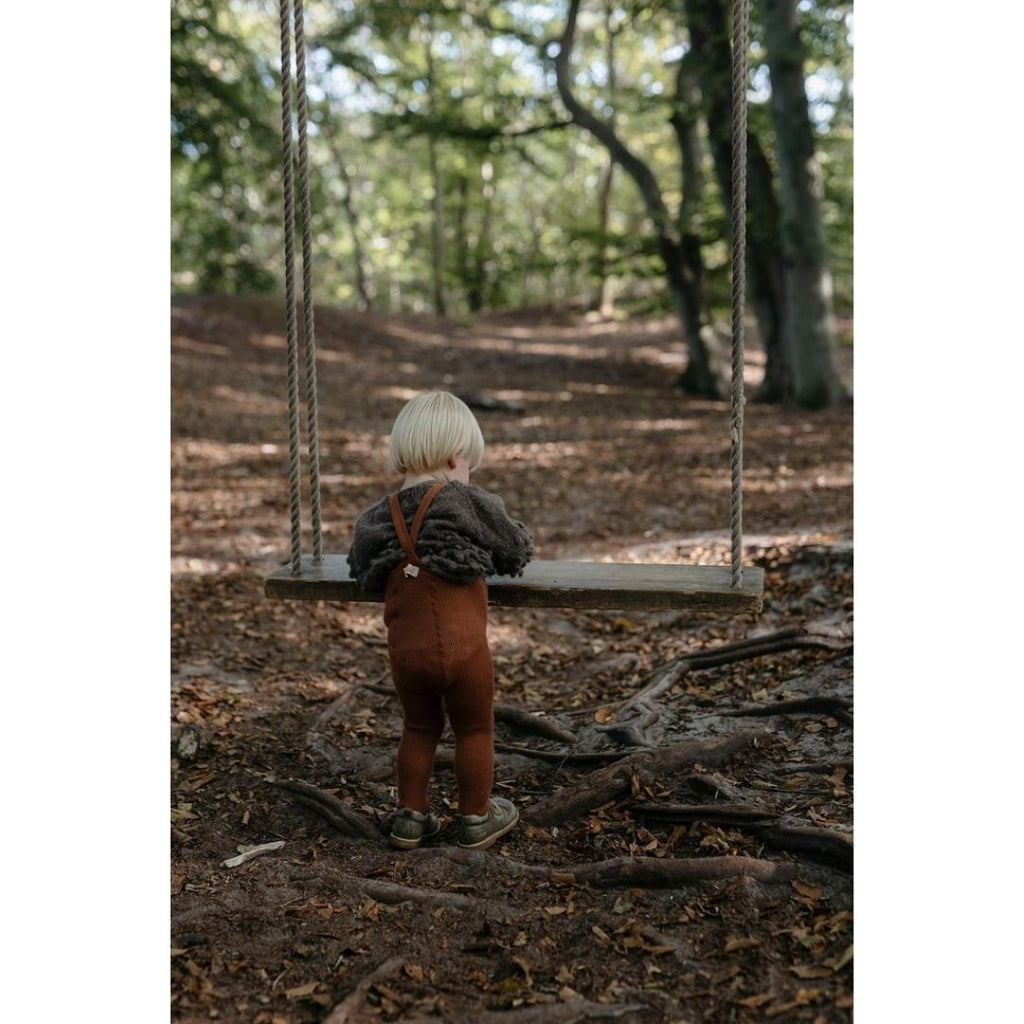 Silly Silas: Footed Tights - Cinnamon - Acorn & Pip_Silly Silas