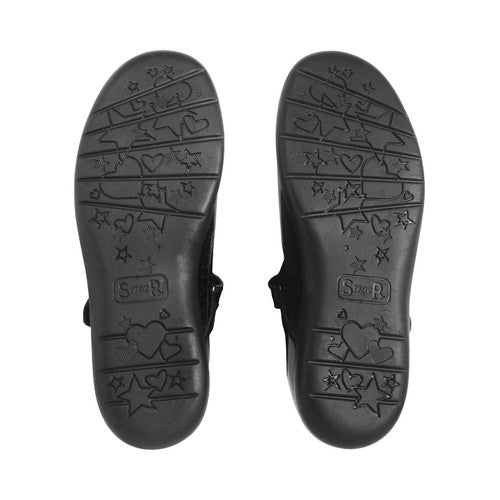 Start - Rite: Bella Girls School Shoes - Black Patent - Acorn & Pip_Start Rite