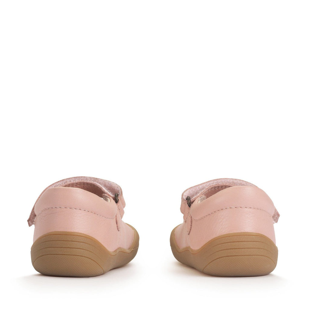 Start - Rite: Eva - Dusky Pink Leather Flowers - Acorn & Pip_Start Rite