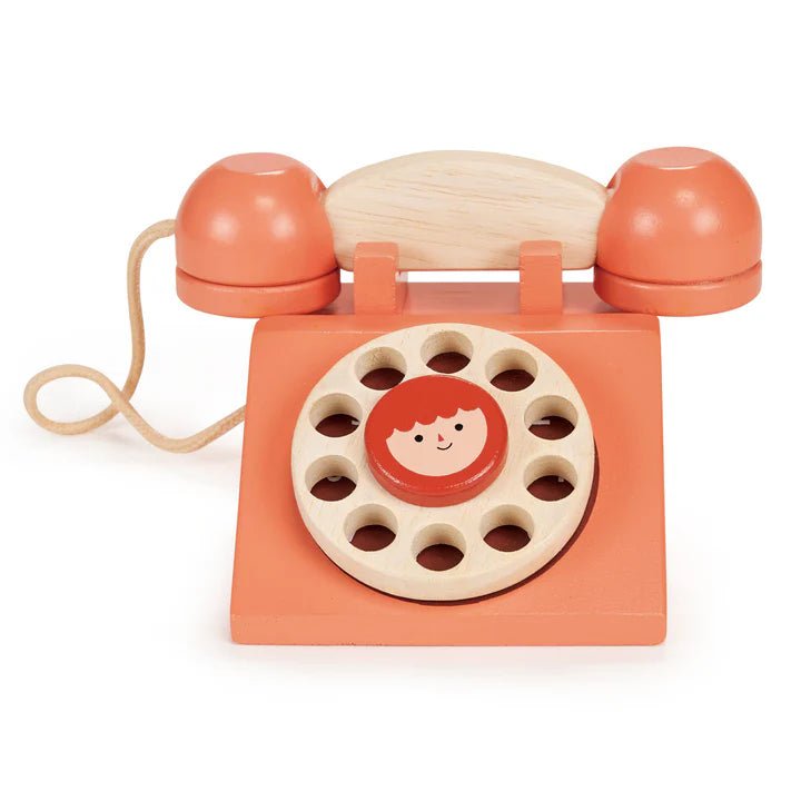 Tenderleaf Toys: Mentari Ring Ring Telephone - Acorn & Pip_Tender Leaf Toys