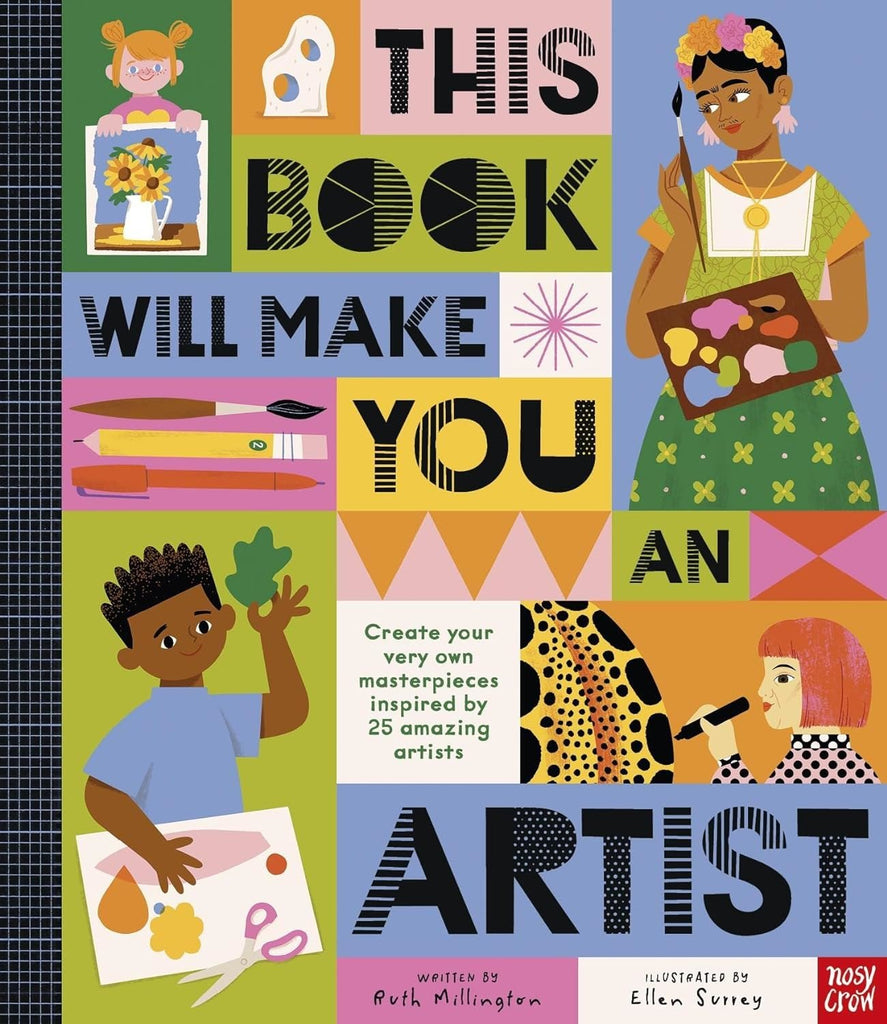 This Book Will Make You An Artist (Hardback) - Acorn & Pip_Bookspeed