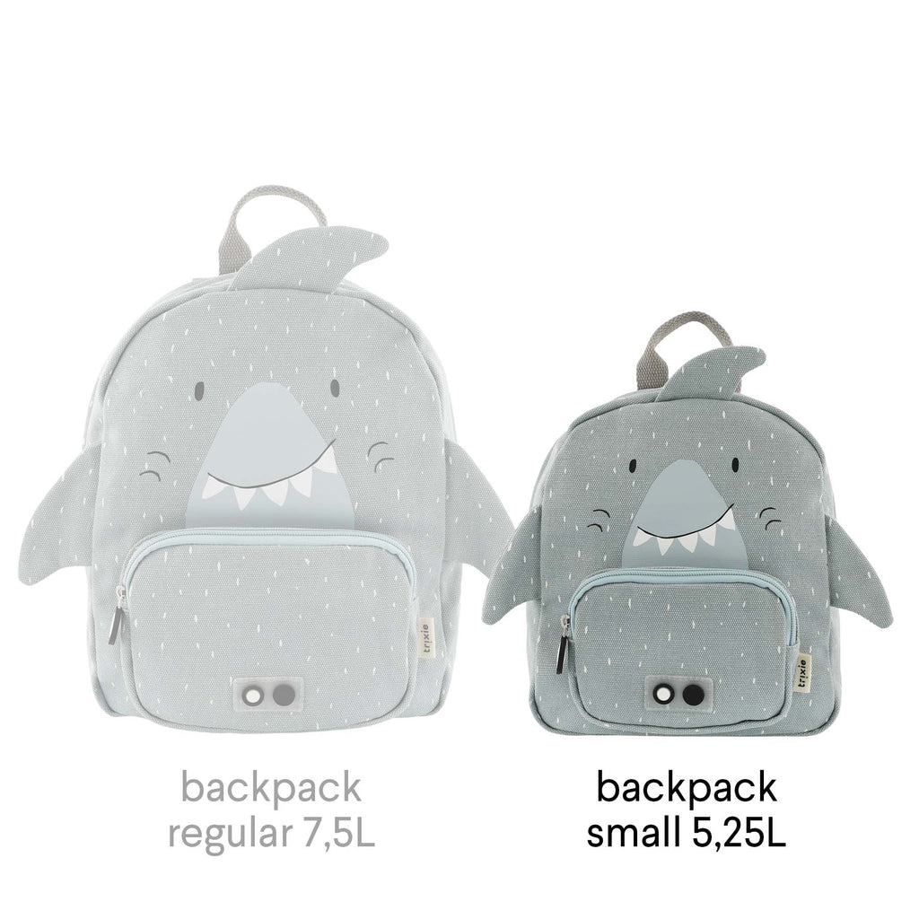 Trixie: Backpack small - Mr. Shark - Acorn & Pip_Trixie
