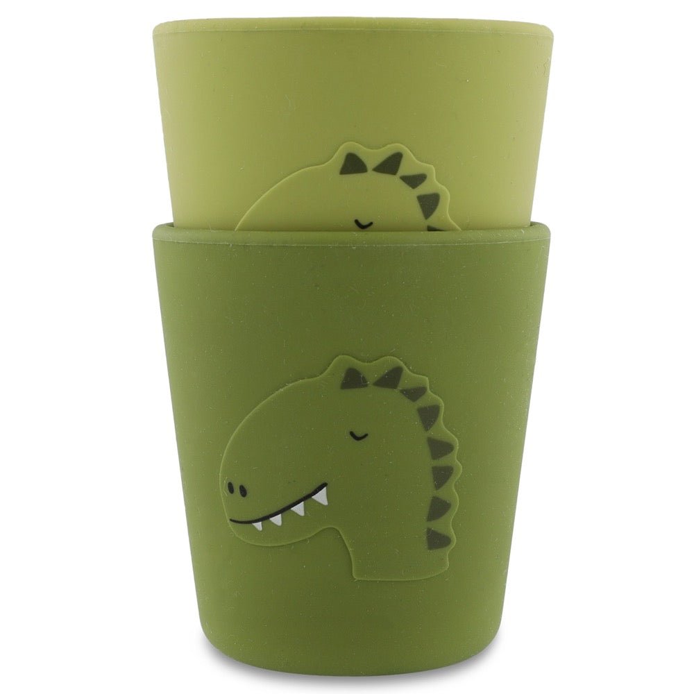 Trixie: Silicone Cup 2 Pack - Mr Dino - Acorn & Pip_Trixie