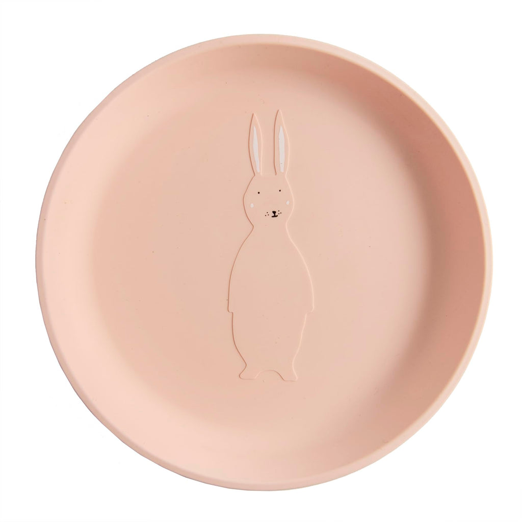 Trixie: Silicone Plate - Mrs Rabbit - Acorn & Pip_Trixie