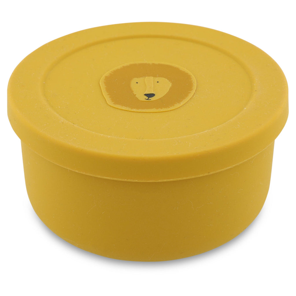 Trixie: Silicone Snack Pot with Lid - Mr. Lion - Acorn & Pip_Trixie