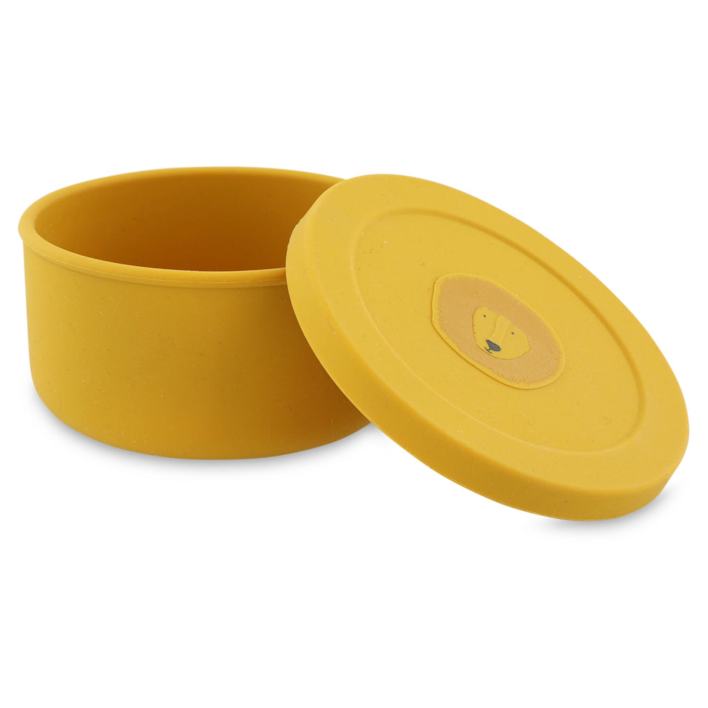 Trixie: Silicone Snack Pot with Lid - Mr. Lion - Acorn & Pip_Trixie