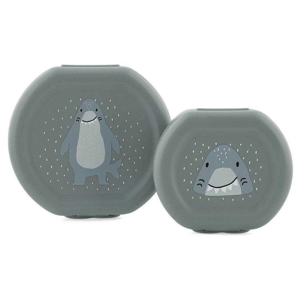 Trixie: Snack Box with Clip - 2pcs - Mr. Shark - Acorn & Pip_Trixie