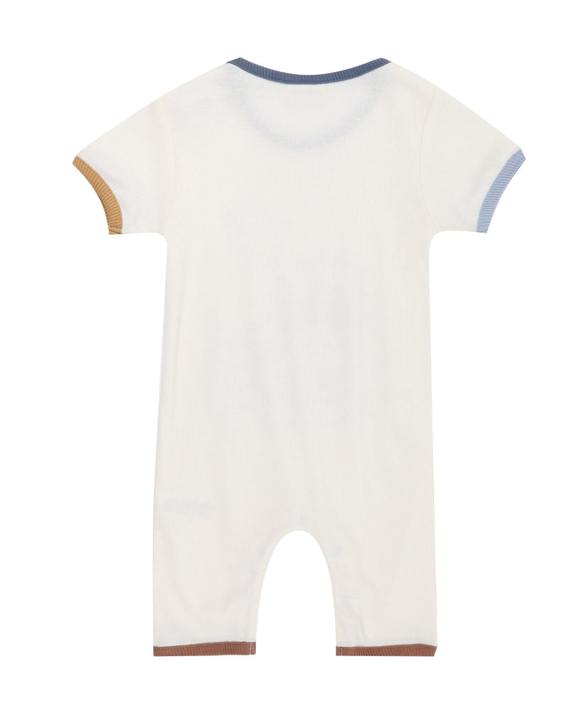 Turtledove London: Retro Rib Romper - Acorn & Pip_Turtledove London