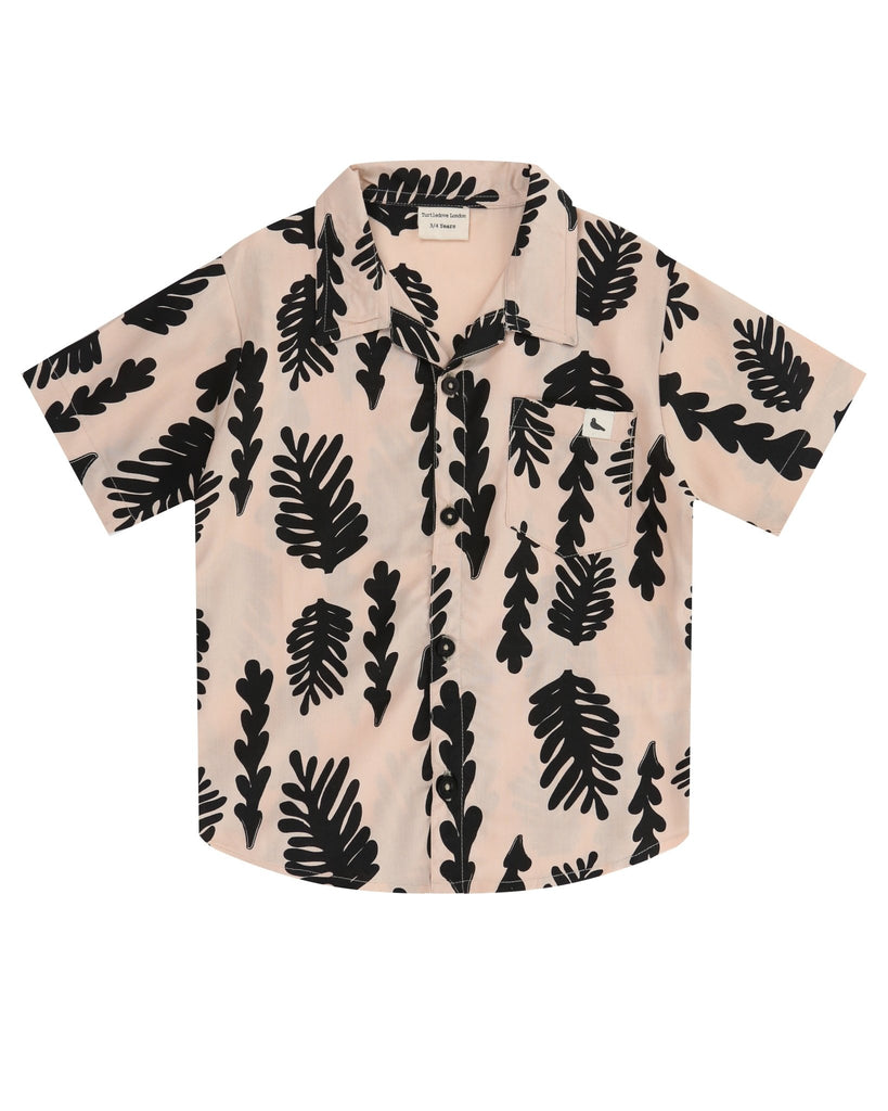 Turtledove London: Seaweed Resort Shirt - Acorn & Pip_Turtledove London