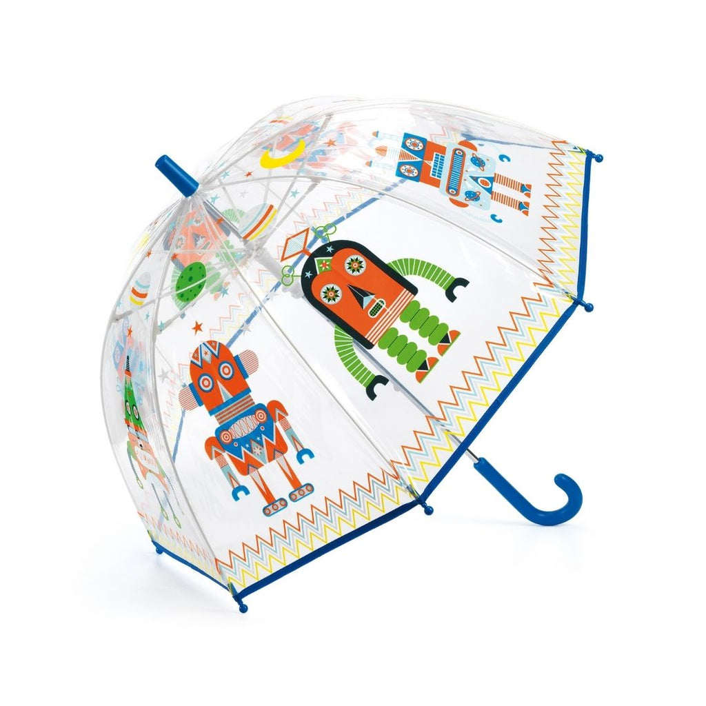 Djeco Umbrella - Robots For Kids At Acorn & Pip