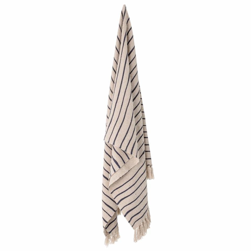 Bloomingville: Eia Throw, Nature, Recycled Cotton - Acorn & Pip_Bloomingville