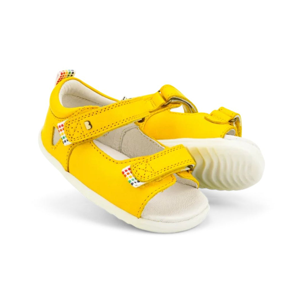 Bobux: Step-Up Sandal Rise - Yellow - Acorn & Pip_Bobux