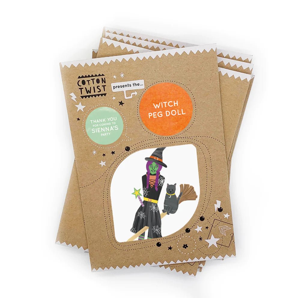 Cotton Twist: DIY Witch Peg Doll - Acorn & Pip_Cotton Twist