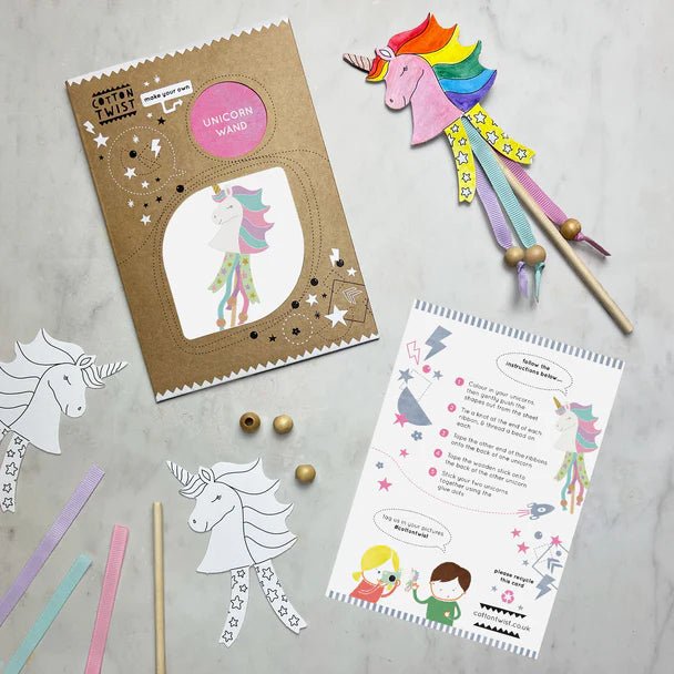 Cotton Twist: Unicorn Wand - Acorn & Pip_Cotton Twist
