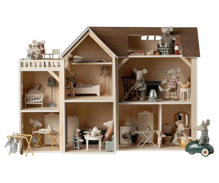 Maileg: Mouse Hole Farmhouse - Acorn & Pip_Maileg