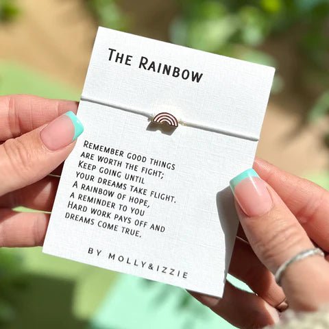 Molly & Izzie: Rainbow Charm Bracelet - Acorn & Pip_Molly & Izzie