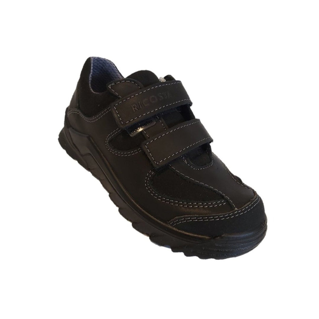 Ricosta: Niro Waterproof School Shoes - Black - Acorn & Pip_Ricosta