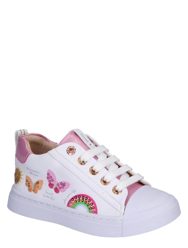 Shoesme: Girl's Butterfly Sneakers - Acorn & Pip_Shoesme