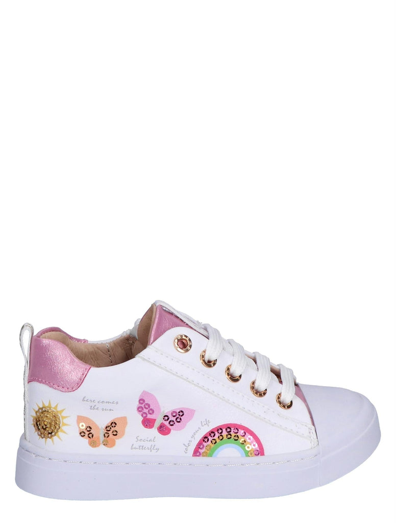 Shoesme: Girl's Butterfly Sneakers - Acorn & Pip_Shoesme