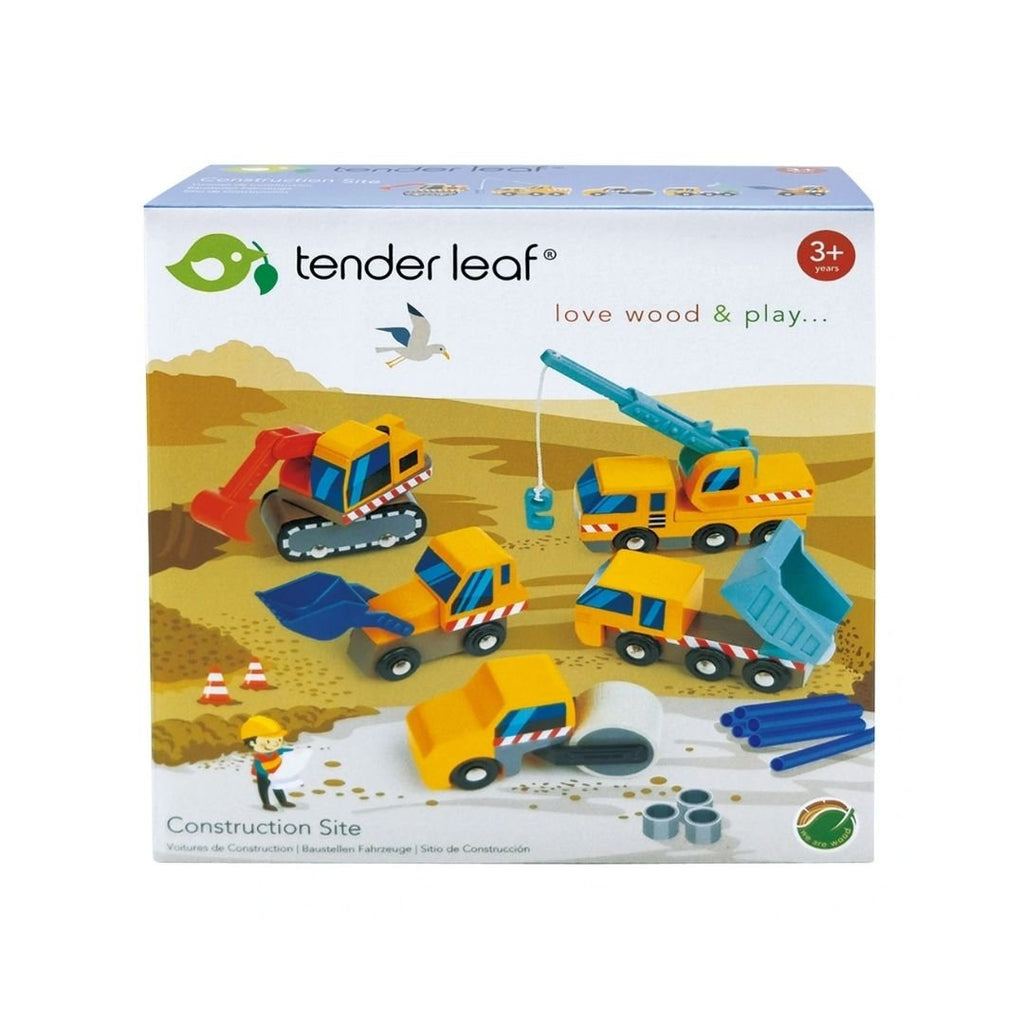 Tender Leaf Toys: Construction Site - Acorn & Pip_Tender Leaf Toys