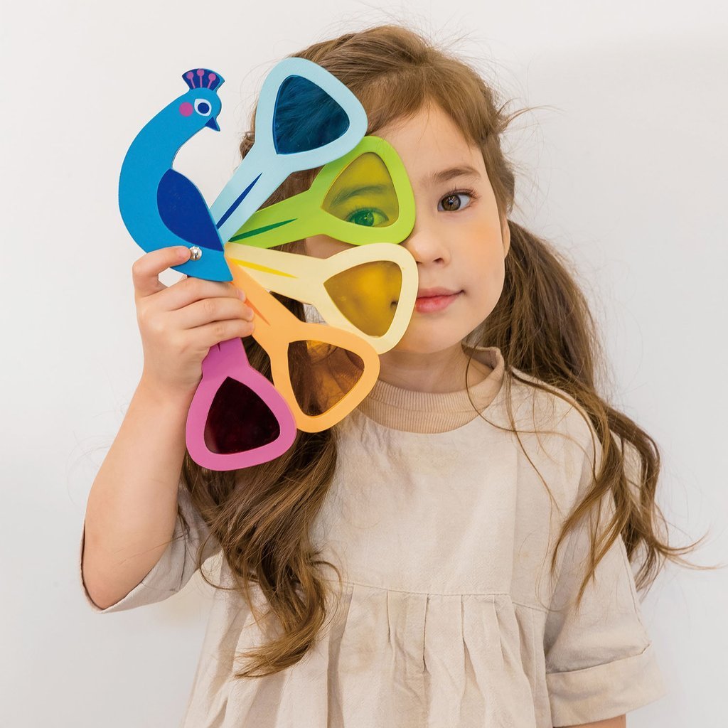 Tender Leaf Toys: Peacock Colours - Acorn & Pip_Tender Leaf Toys