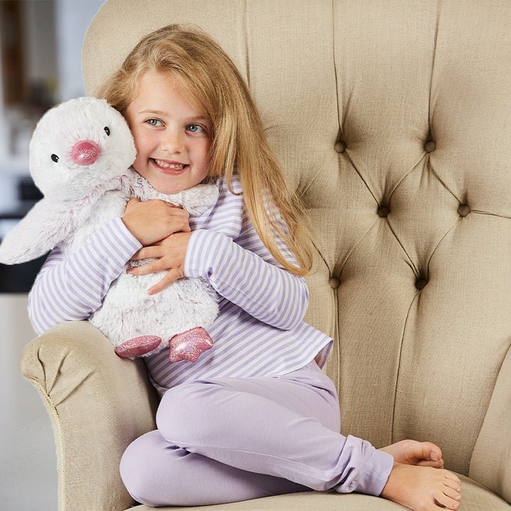 Warmies: Warmies® 3D Marshmallow Penguin Hot Water Bottle - Acorn & Pip_Warmies
