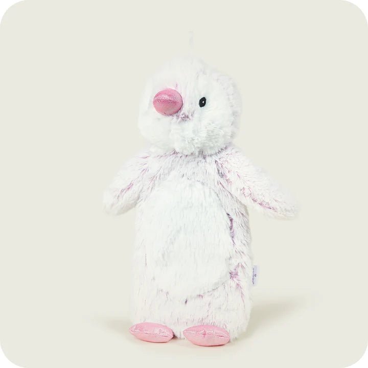 Warmies: Warmies® 3D Marshmallow Penguin Hot Water Bottle