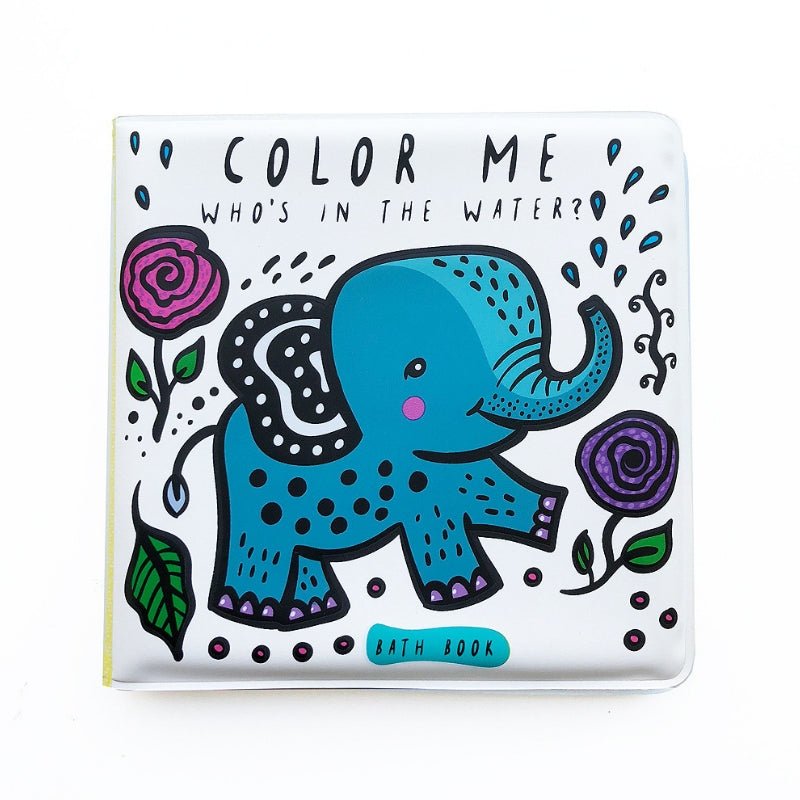 Wee Gallery: Colour Me Bath Book: Who’s in the Water? - Acorn & Pip_Wee Gallery