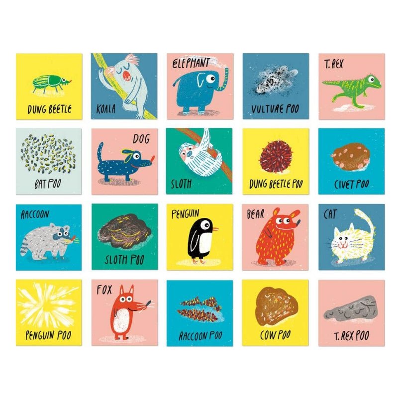 Who Did This Poo? An Animal Matching Game - Acorn & Pip_Bookspeed